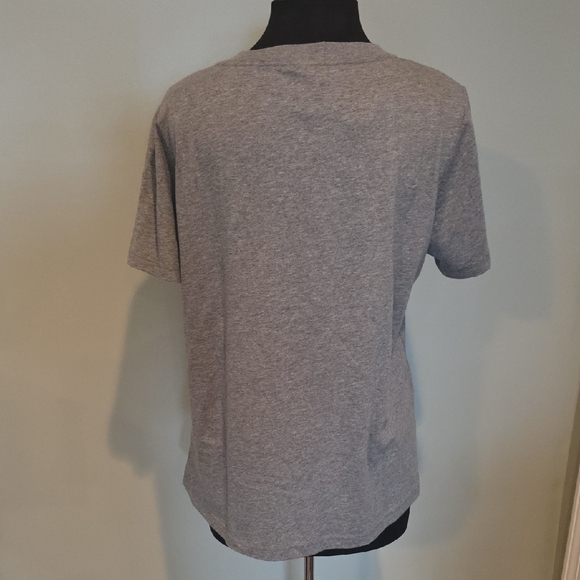 Nike Gray Tee with Blue Graphic - Picture 3 of 4